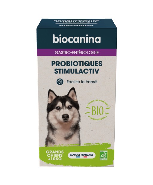 Biocanina Probiotiques Stimulativ Grands Chiens + de 10kg Bio 190g